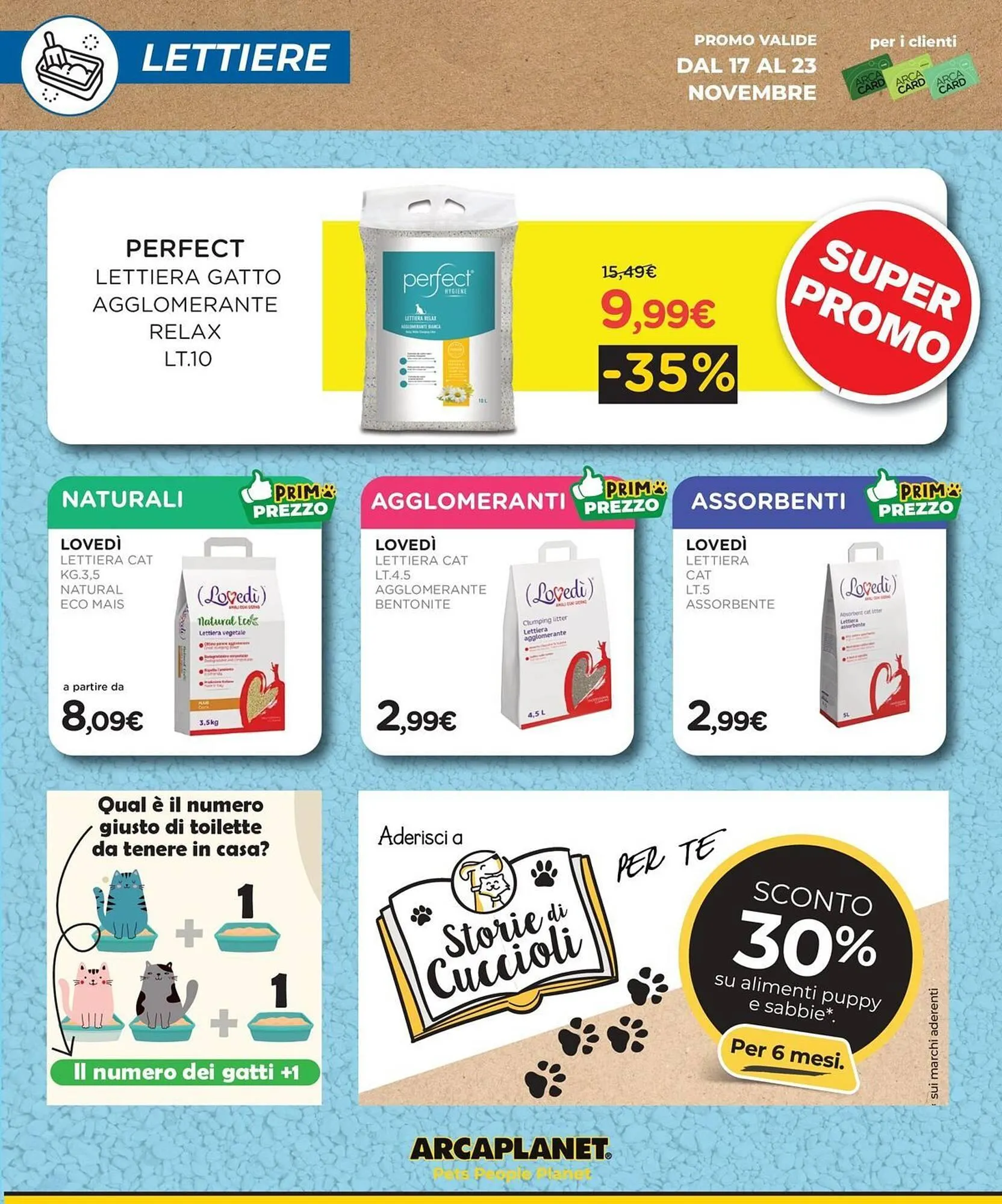 Volantino Arcaplanet da 17 novembre a 23 novembre di 2025 - Pagina del volantino 16