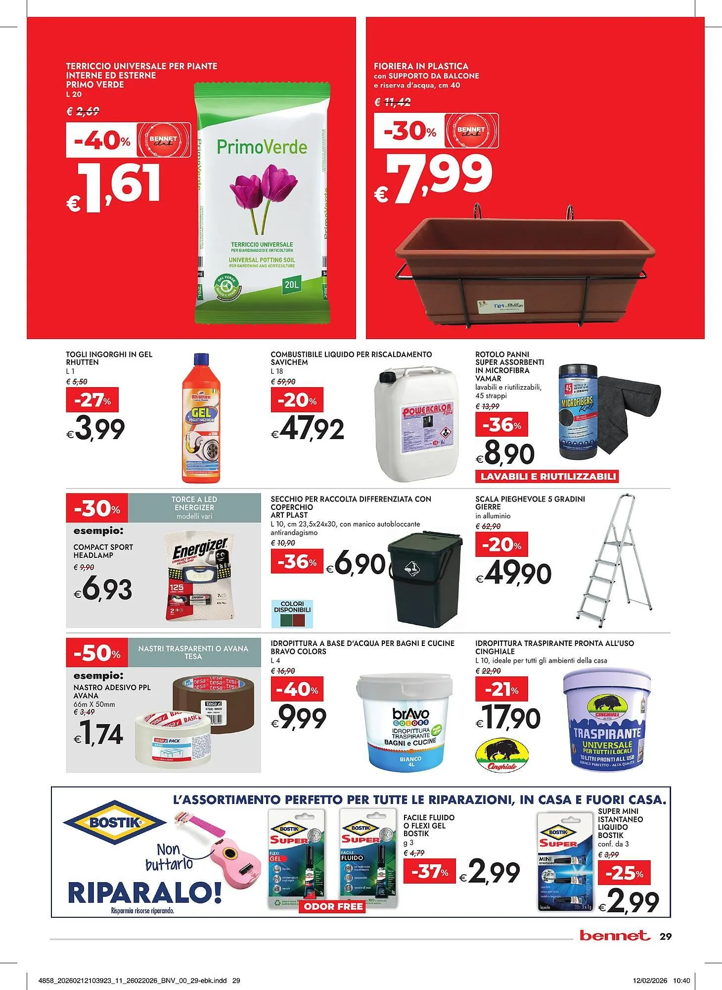 Volantino Bennet da 26 febbraio a 11 marzo di 2026 - Pagina del volantino 29