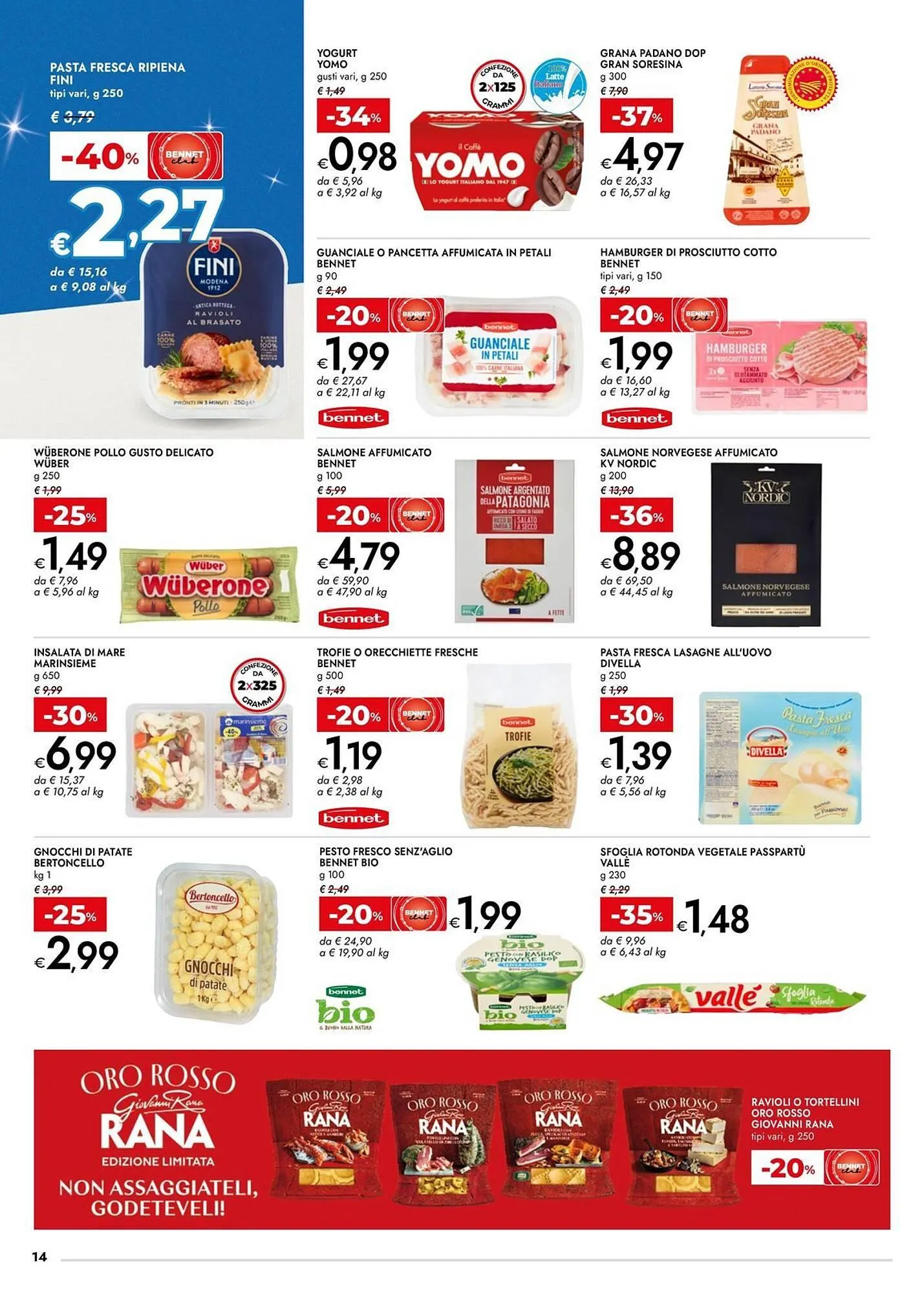 Volantino Bennet da 27 dicembre a 7 gennaio di 2026 - Pagina del volantino 14