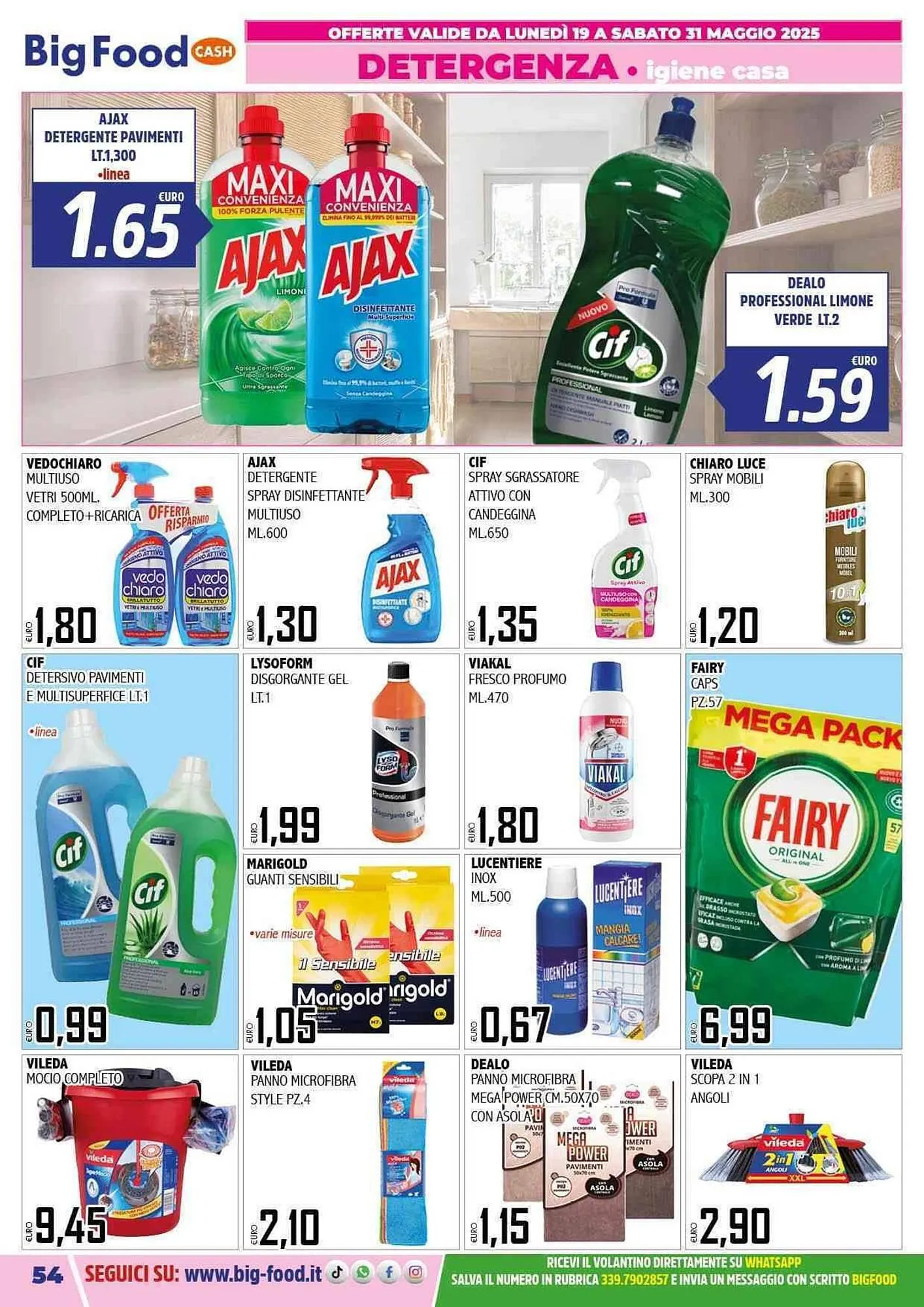 Volantino Big Food da 19 maggio a 31 maggio di 2025 - Pagina del volantino 54