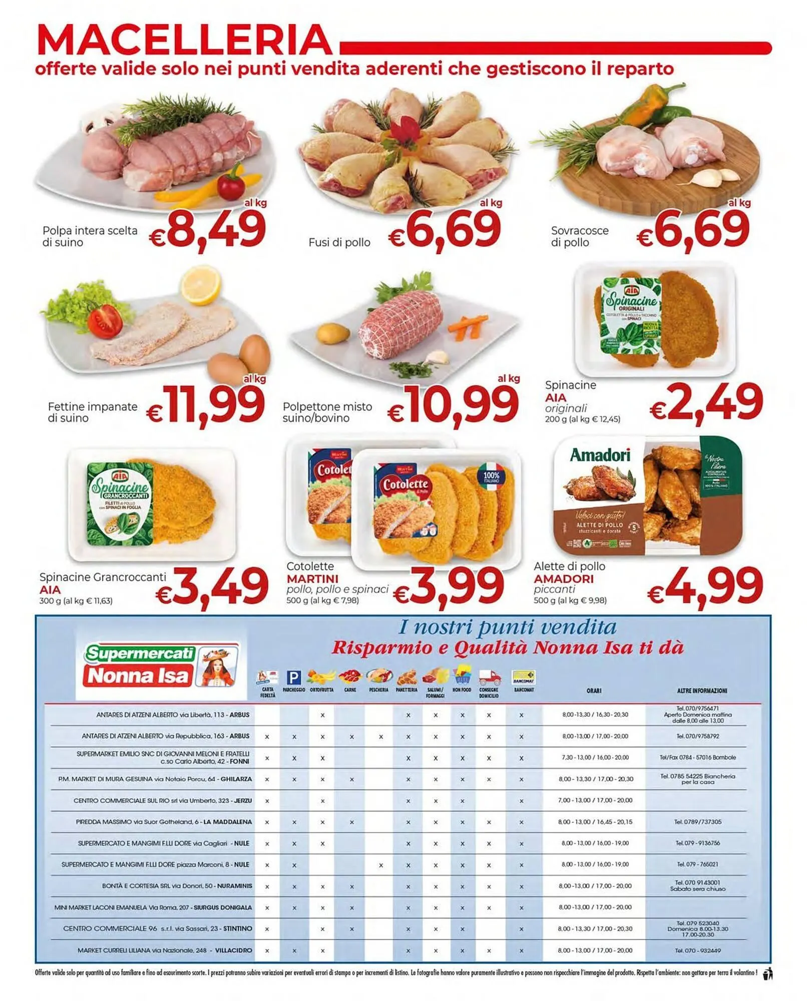 Volantino Supermercati Nonna Isa da 4 novembre a 12 novembre di 2025 - Pagina del volantino 12