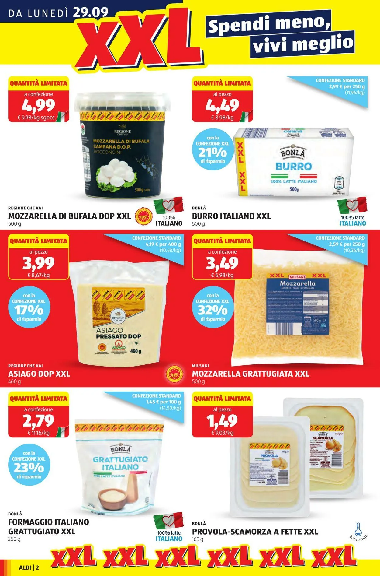Aldi Volantino attuale da 29 settembre a 5 ottobre di 2025 - Pagina del volantino 2