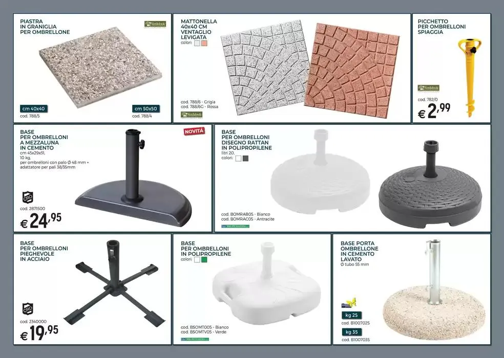 Ombrelloni-Gazebo da 19 marzo a 22 settembre di 2025 - Pagina del volantino 6