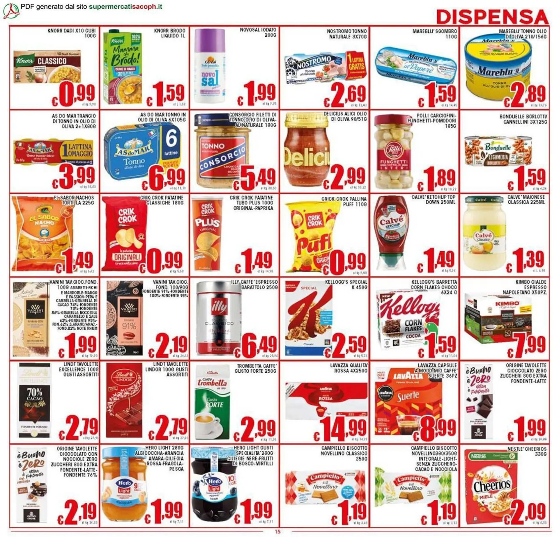 Volantino Sacoph da 29 ottobre a 6 novembre di 2025 - Pagina del volantino 15