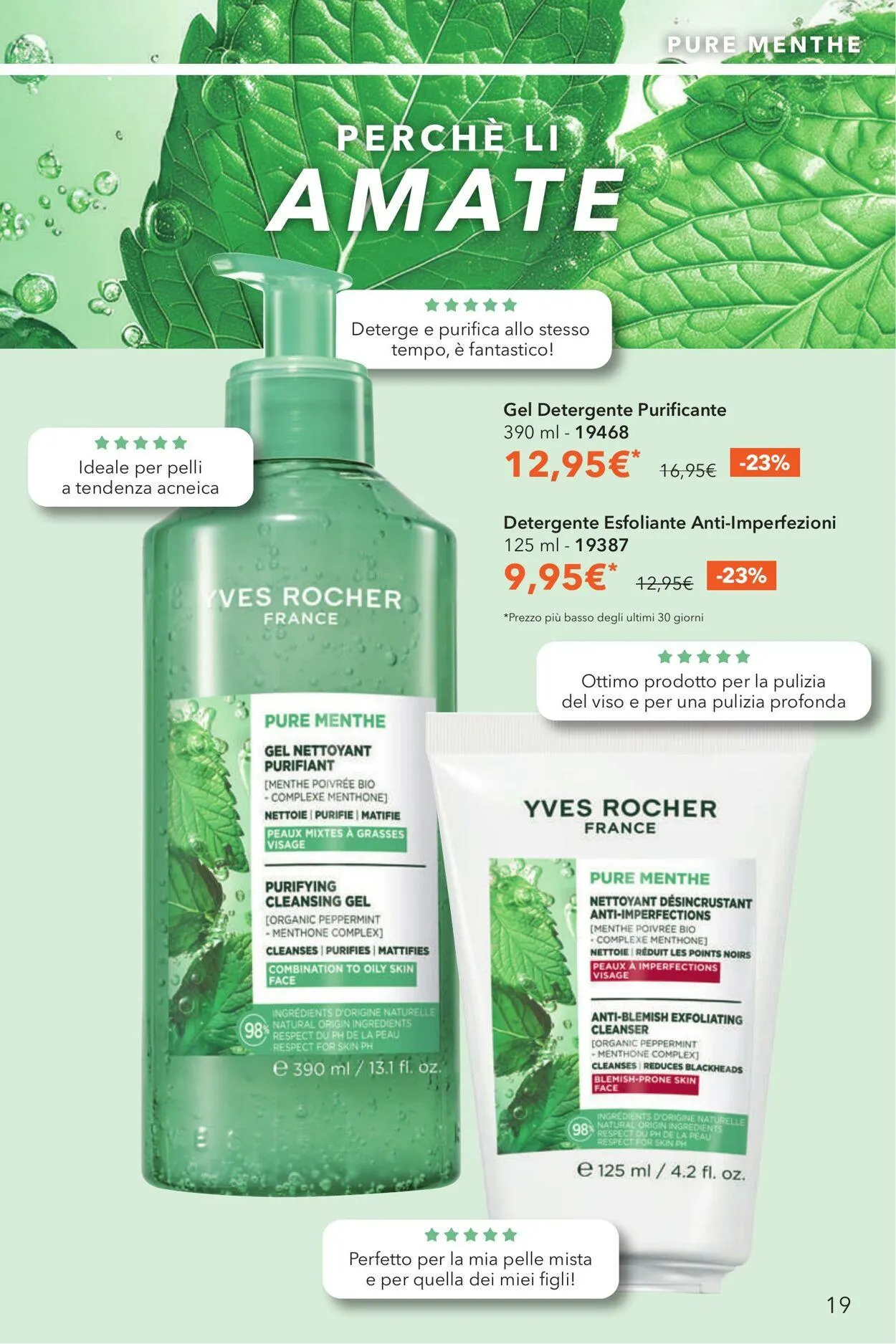 Yves Rocher Volantino attuale da 23 settembre a 16 ottobre di 2025 - Pagina del volantino 19