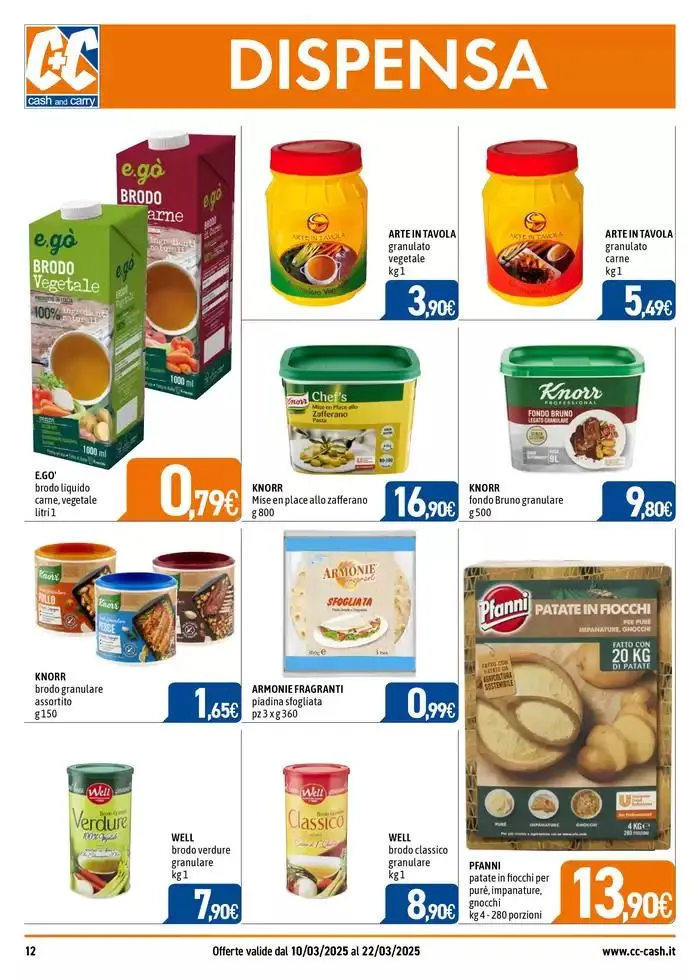 Promozione da 11 marzo a 22 marzo di 2025 - Pagina del volantino 12