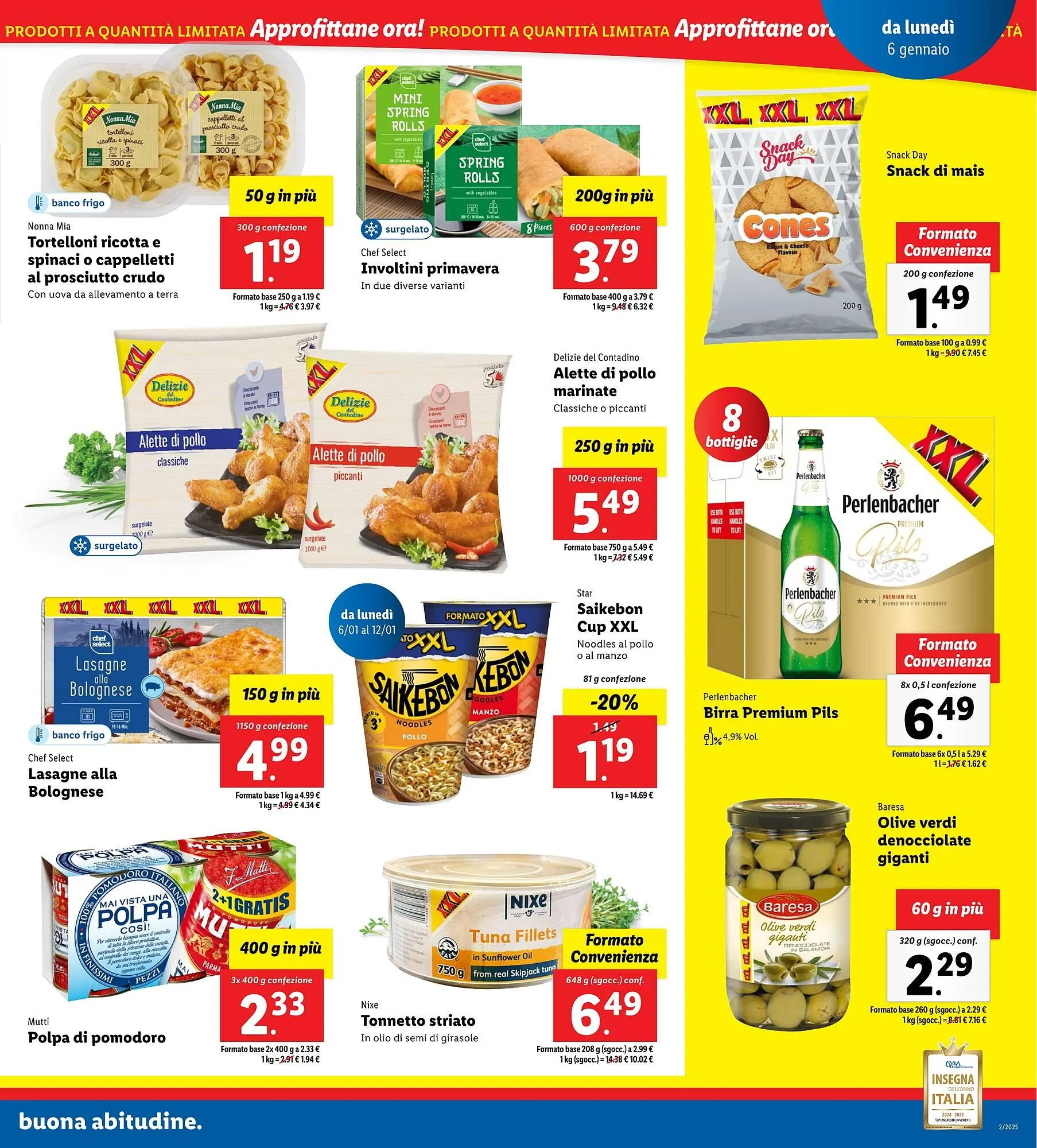 Volantino Lidl da 6 gennaio a 12 gennaio di 2025 - Pagina del volantino 3