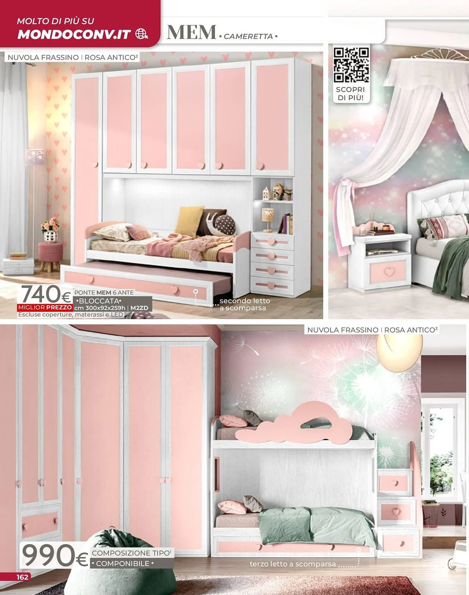 volantino Mondo Convenienza da 1 settembre a 31 dicembre di 2025 - Pagina del volantino 164