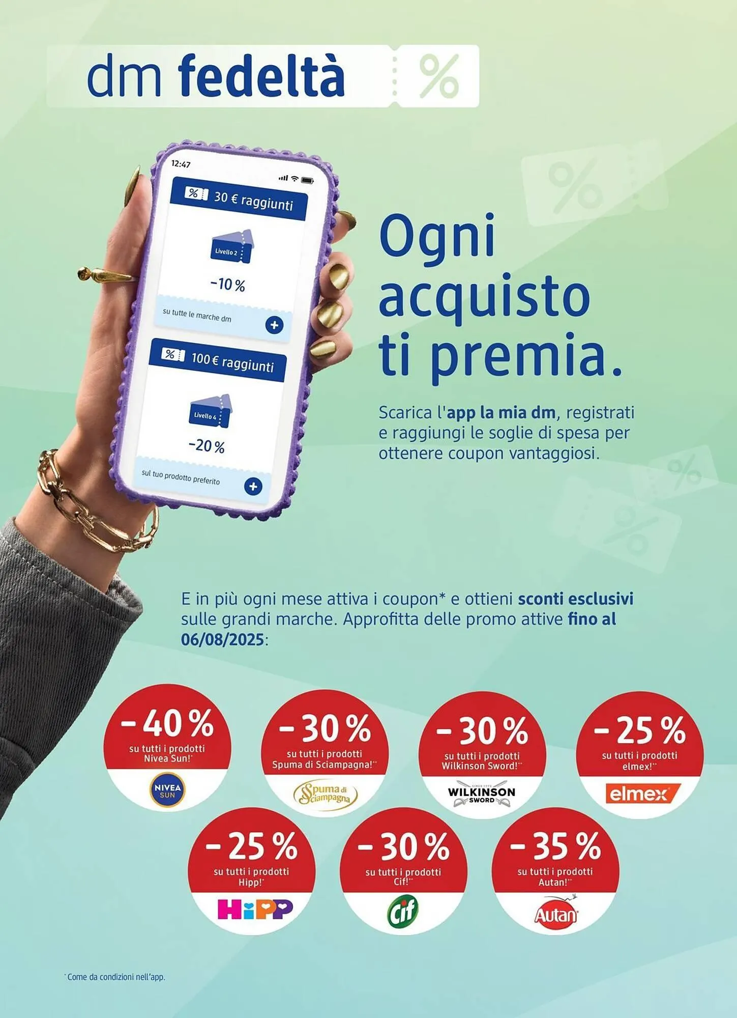 Volantino dm drogerie markt da 17 luglio a 6 agosto di 2025 - Pagina del volantino 6