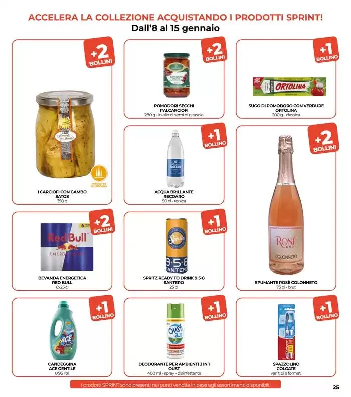 Dall’8 al 15 gennaio 2025 da 8 gennaio a 15 gennaio di 2025 - Pagina del volantino 25
