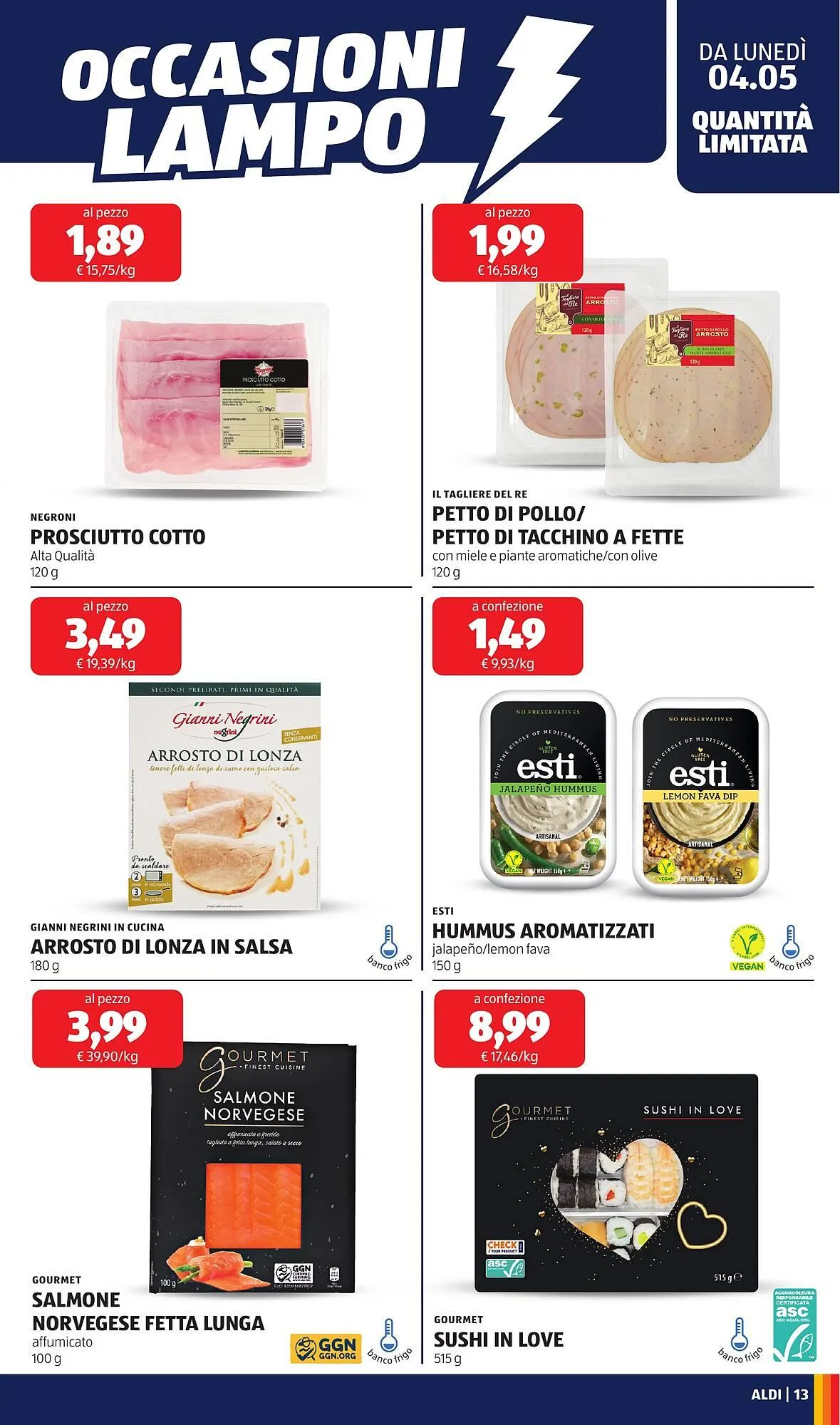 Volantino ALDI da 4 maggio a 10 maggio di 2026 - Pagina del volantino 13