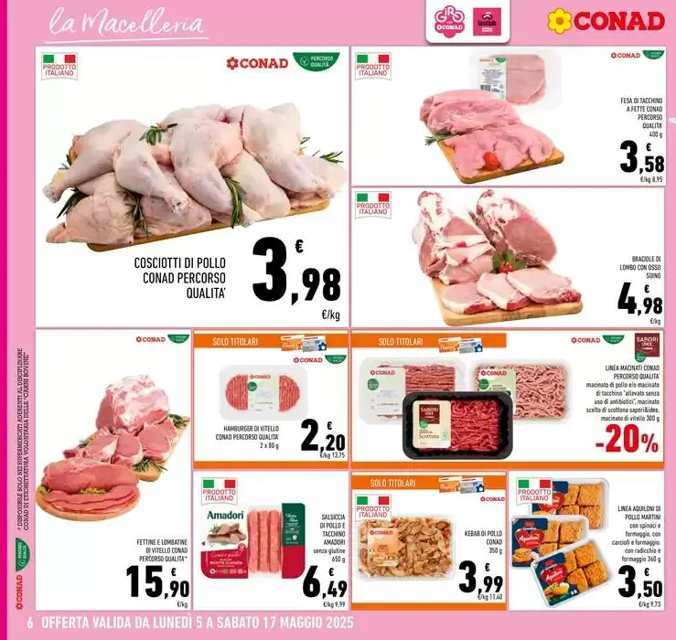 BIS, PRENDI 2 PAGHI 1 da 5 maggio a 17 maggio di 2025 - Pagina del volantino 6