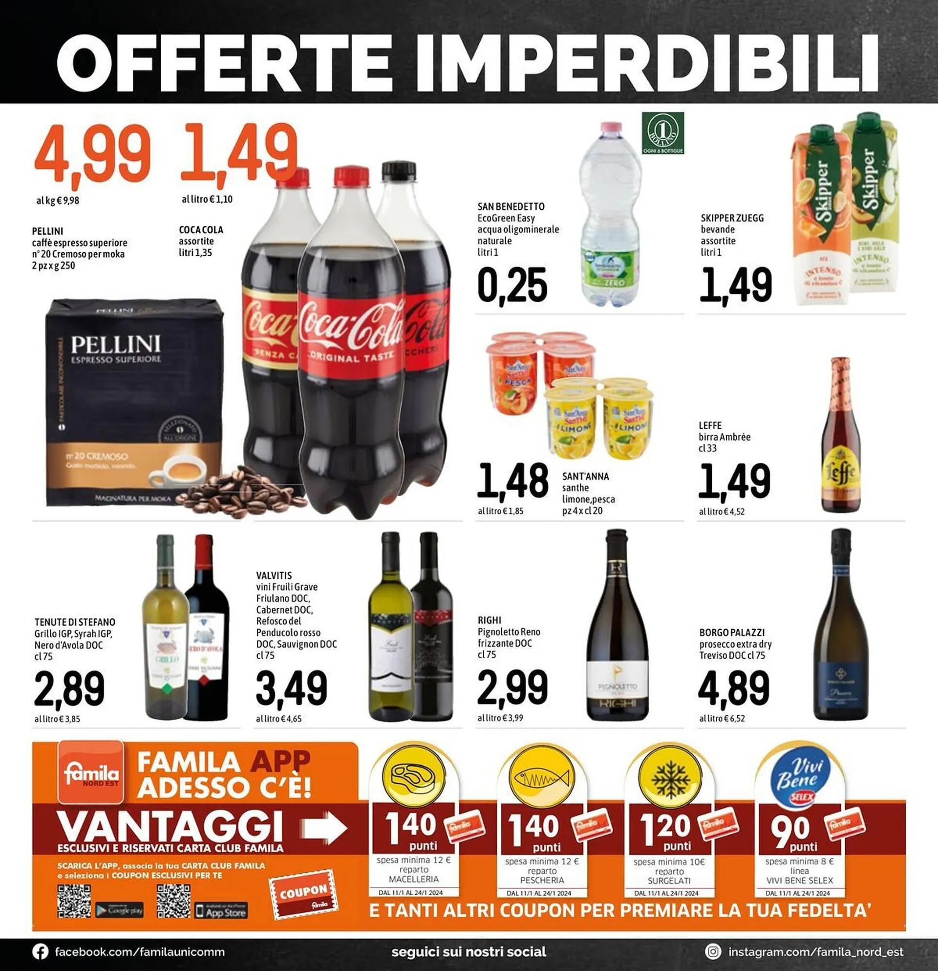 Volantino Famila da 11 gennaio a 24 gennaio di 2024 - Pagina del volantino 18