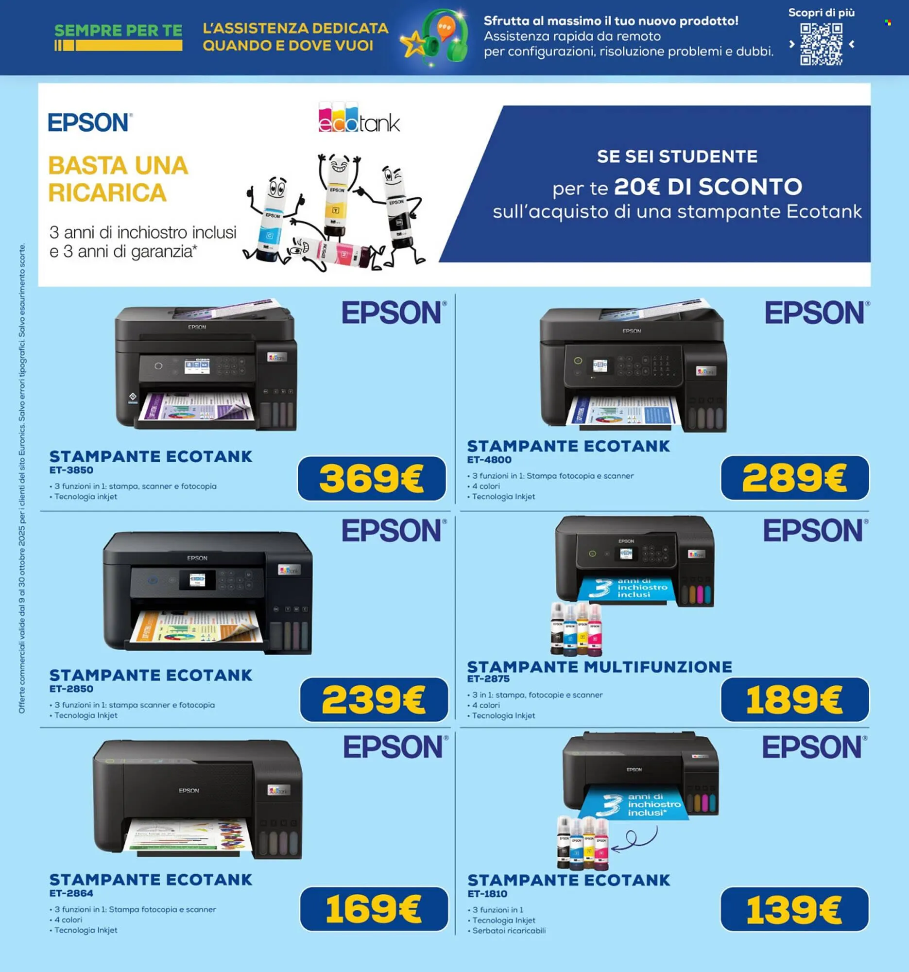 Volantino Euronics da 9 ottobre a 30 ottobre di 2025 - Pagina del volantino 17