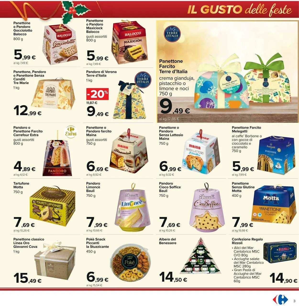 Carrefour Volantino attuale da 12 dicembre a 26 dicembre di 2023 - Pagina del volantino 3