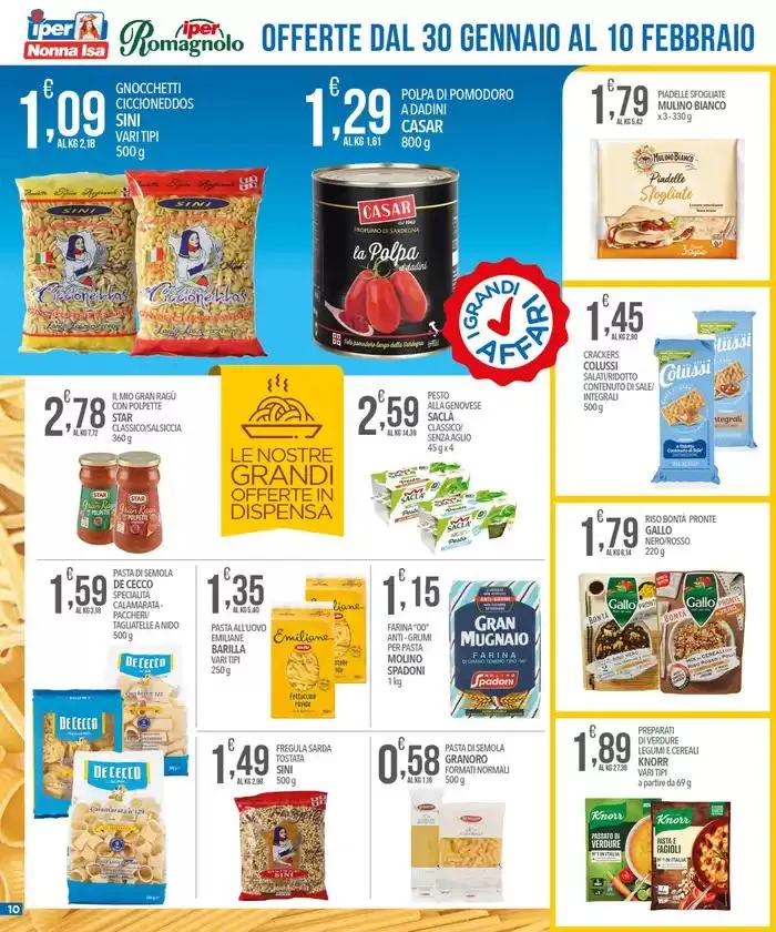 Ok Al Risparmio da 29 gennaio a 10 febbraio di 2025 - Pagina del volantino 10