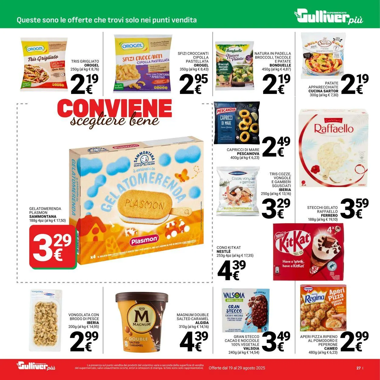 Gulliver Volantino attuale da 19 agosto a 29 agosto di 2025 - Pagina del volantino 27