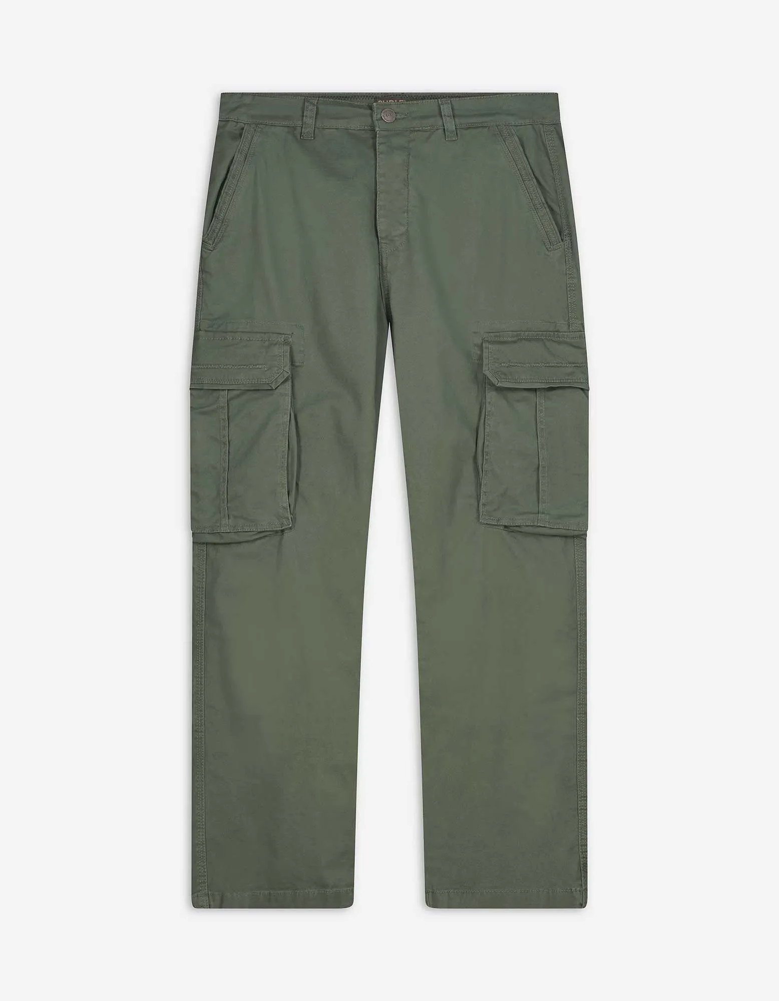 Pantaloni cargo - Straight fit - verde