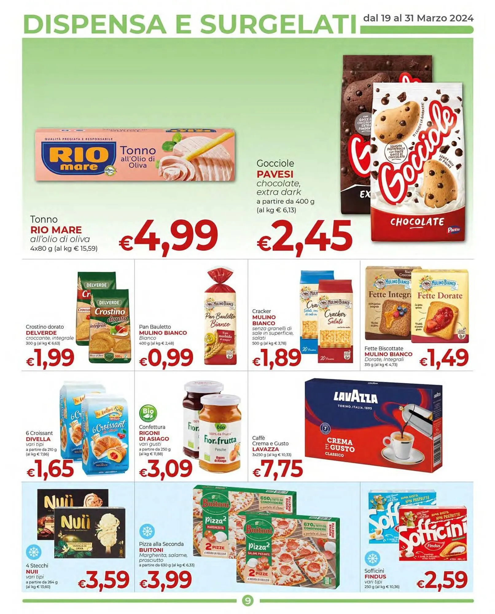 Volantino Supermercati Nonna Isa da 19 marzo a 31 marzo di 2024 - Pagina del volantino 9