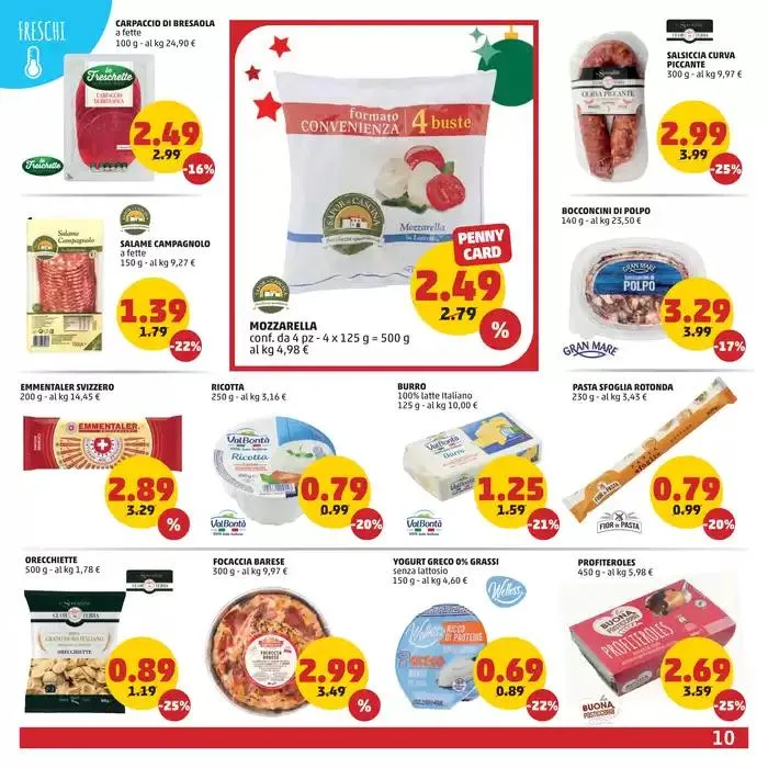 Nuovi reparti macelleria e gastronomia da 28 novembre a 11 dicembre di 2024 - Pagina del volantino 10