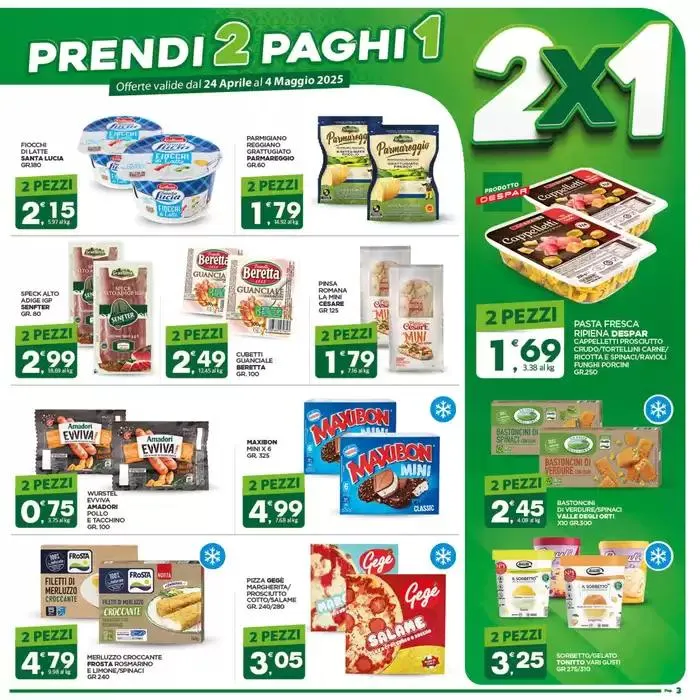 2x1 Prendi 2 Paghi 1 da 24 aprile a 4 maggio di 2025 - Pagina del volantino 3