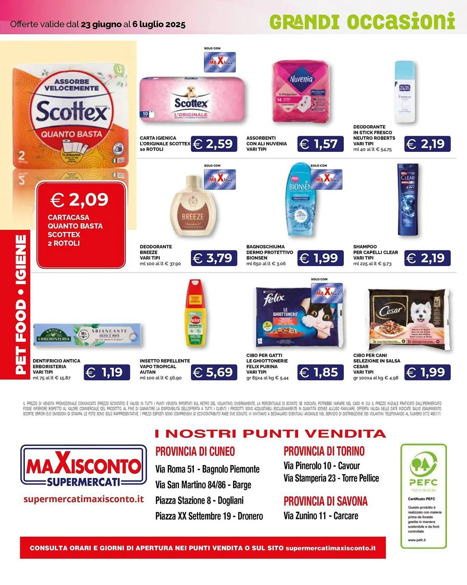 Volantino Maxisconto da 23 giugno a 6 luglio di 2025 - Pagina del volantino 12