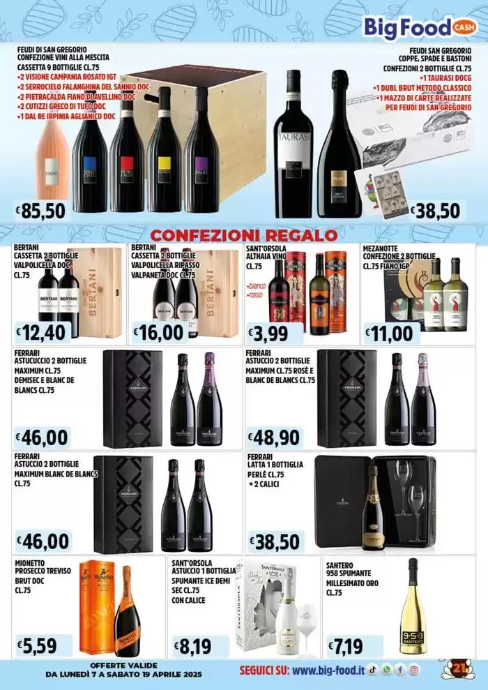 Buona Pasqua da 7 aprile a 19 aprile di 2025 - Pagina del volantino 21