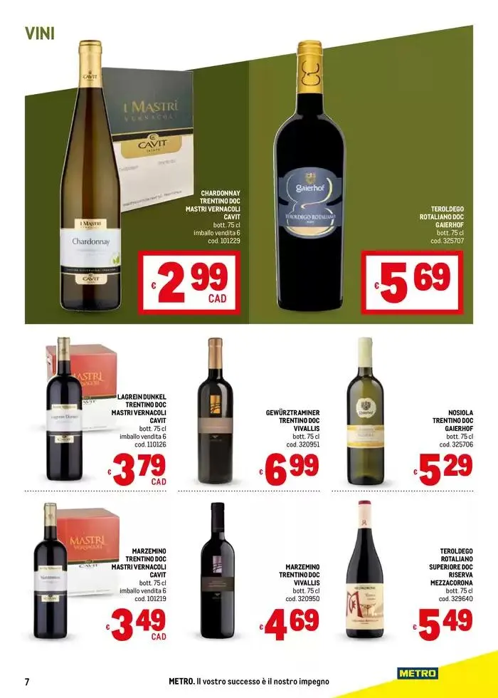 Sapori d'Italia -Trentino da 3 aprile a 30 aprile di 2025 - Pagina del volantino 7