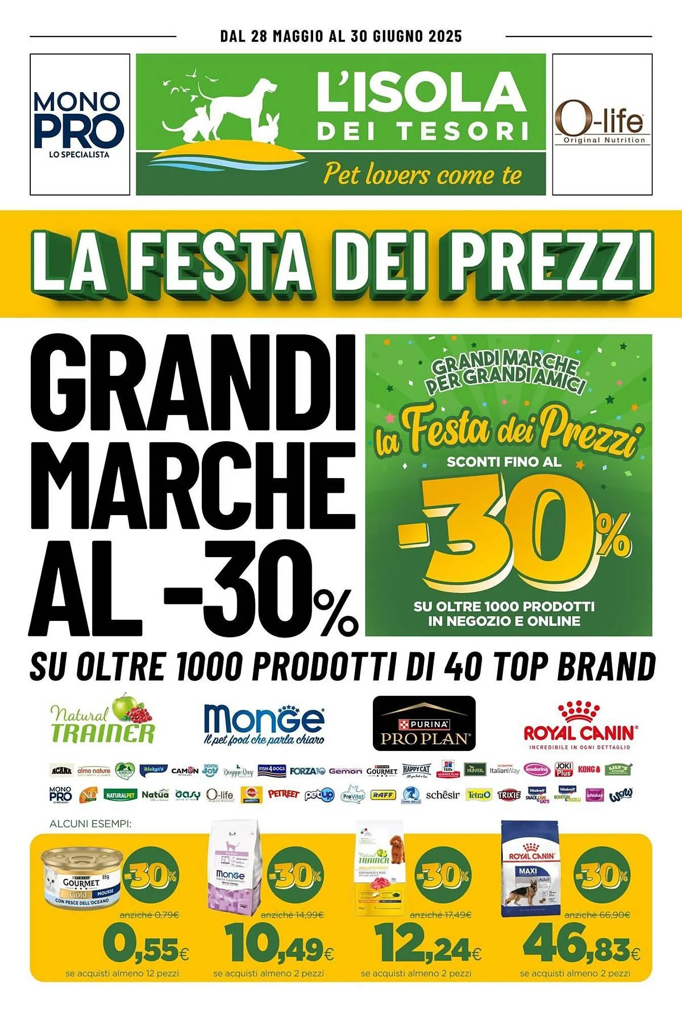 Volantino L´Isola dei Tesori da 28 maggio a 30 giugno di 2025 - Pagina del volantino 1