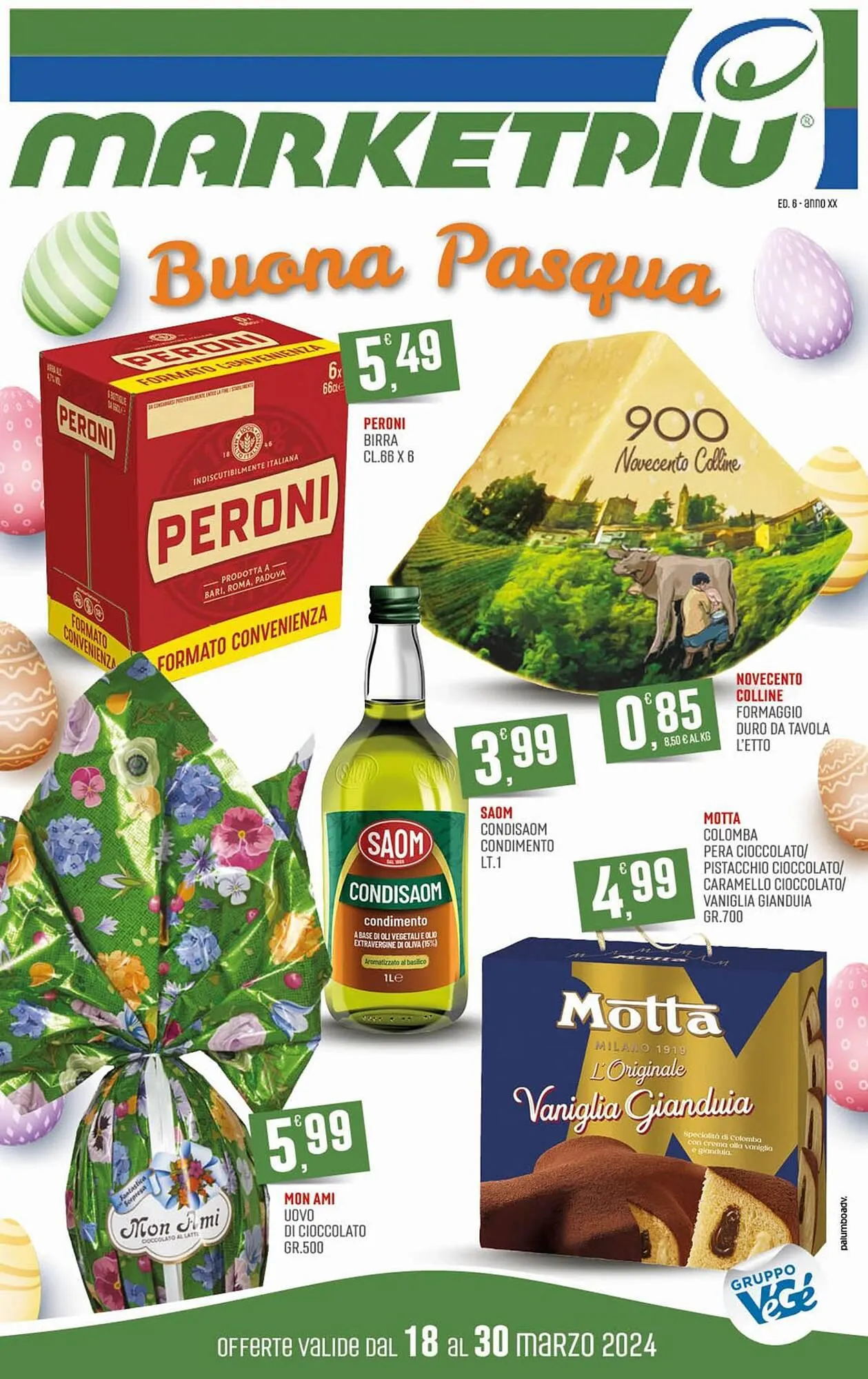 Volantino Marketpiù da 18 marzo a 30 marzo di 2024 - Pagina del volantino 