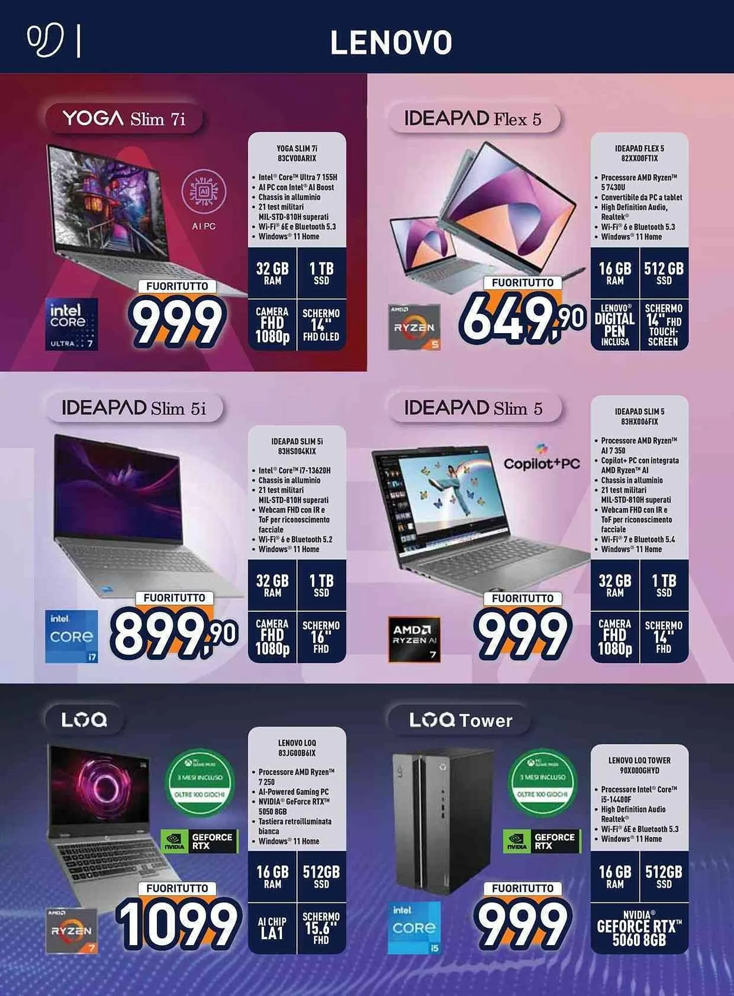 Volantino Unieuro da 29 dicembre a 15 gennaio di 2026 - Pagina del volantino 12