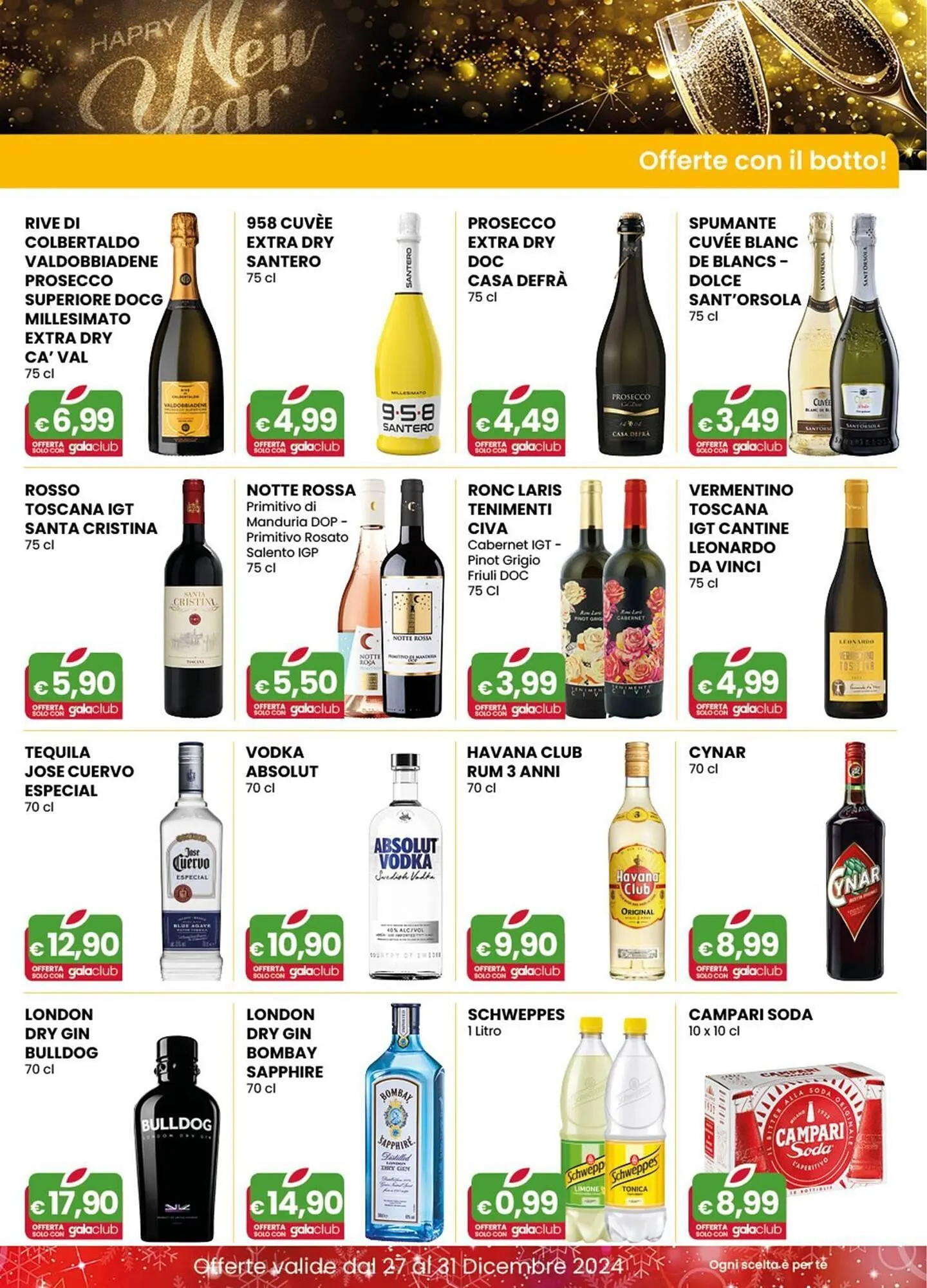 Volantino Gala Supermercati da 17 dicembre a 31 dicembre di 2025 - Pagina del volantino 28
