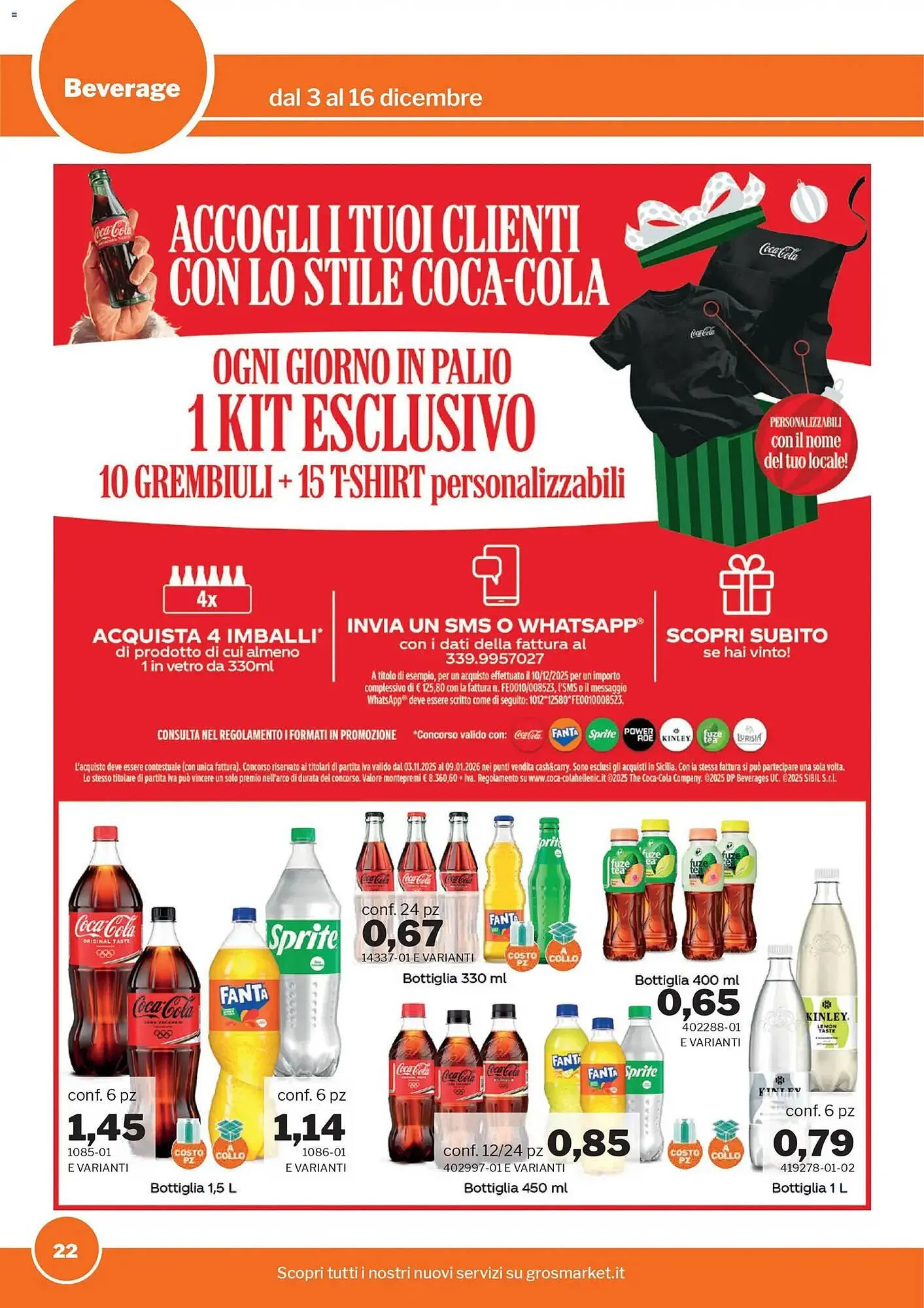 Volantino GrosMarket da 3 dicembre a 16 dicembre di 2025 - Pagina del volantino 22