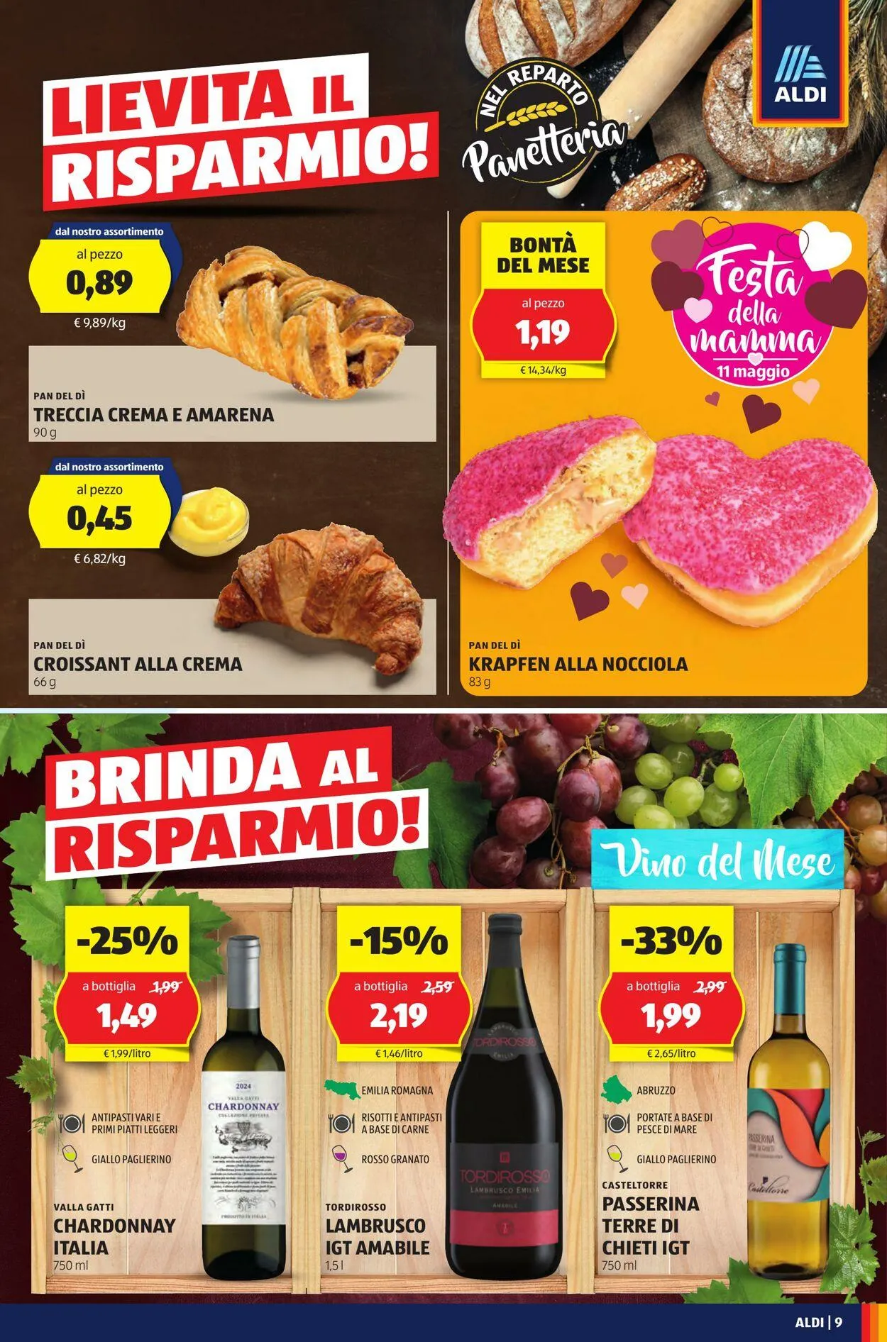 Aldi Volantino attuale da 5 maggio a 11 maggio di 2025 - Pagina del volantino 9