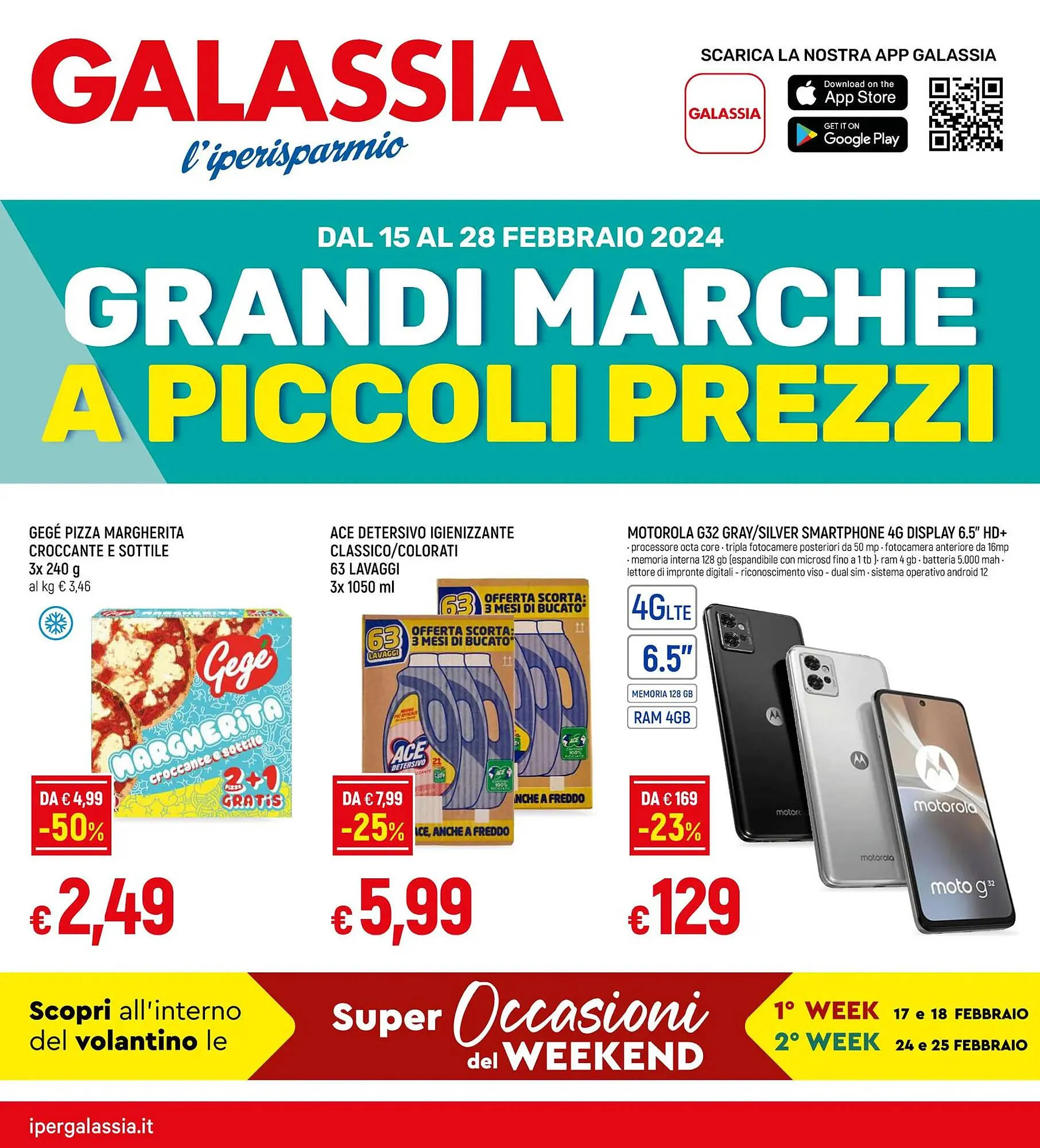 Volantino Galassia da 15 febbraio a 28 febbraio di 2024 - Pagina del volantino 1