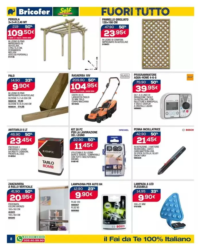 Fuori tutto da 6 marzo a 23 marzo di 2025 - Pagina del volantino 8