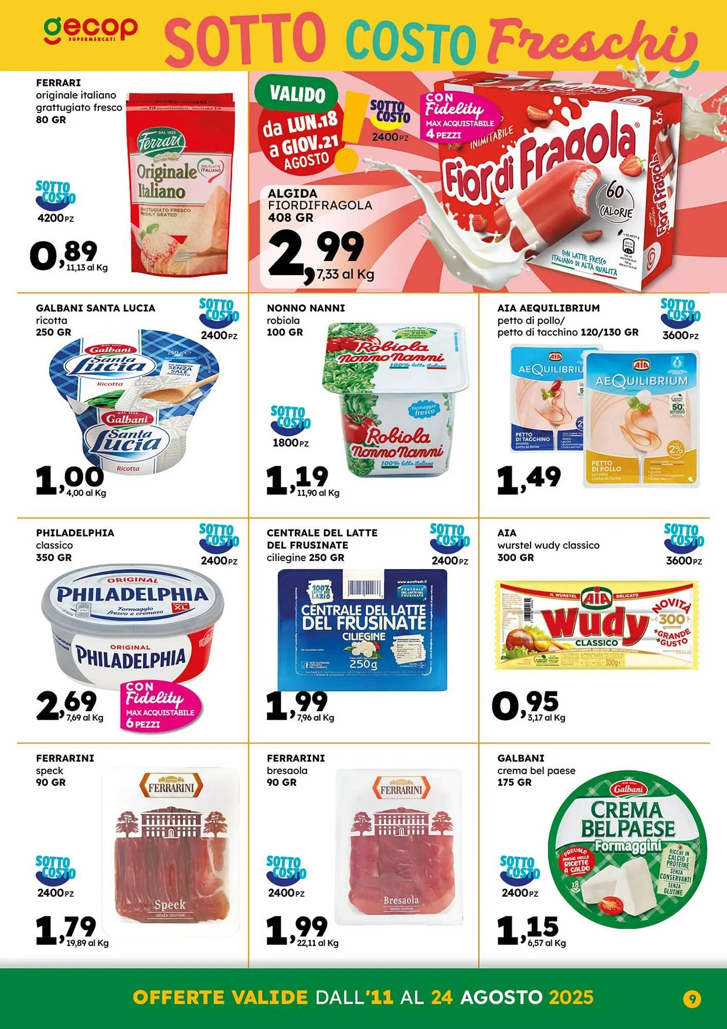 Volantino Gecop da 11 agosto a 24 agosto di 2025 - Pagina del volantino 9
