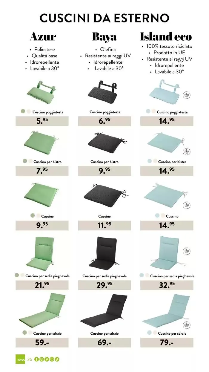 Collezione giardino 2025 da 3 marzo a 30 settembre di 2025 - Pagina del volantino 26