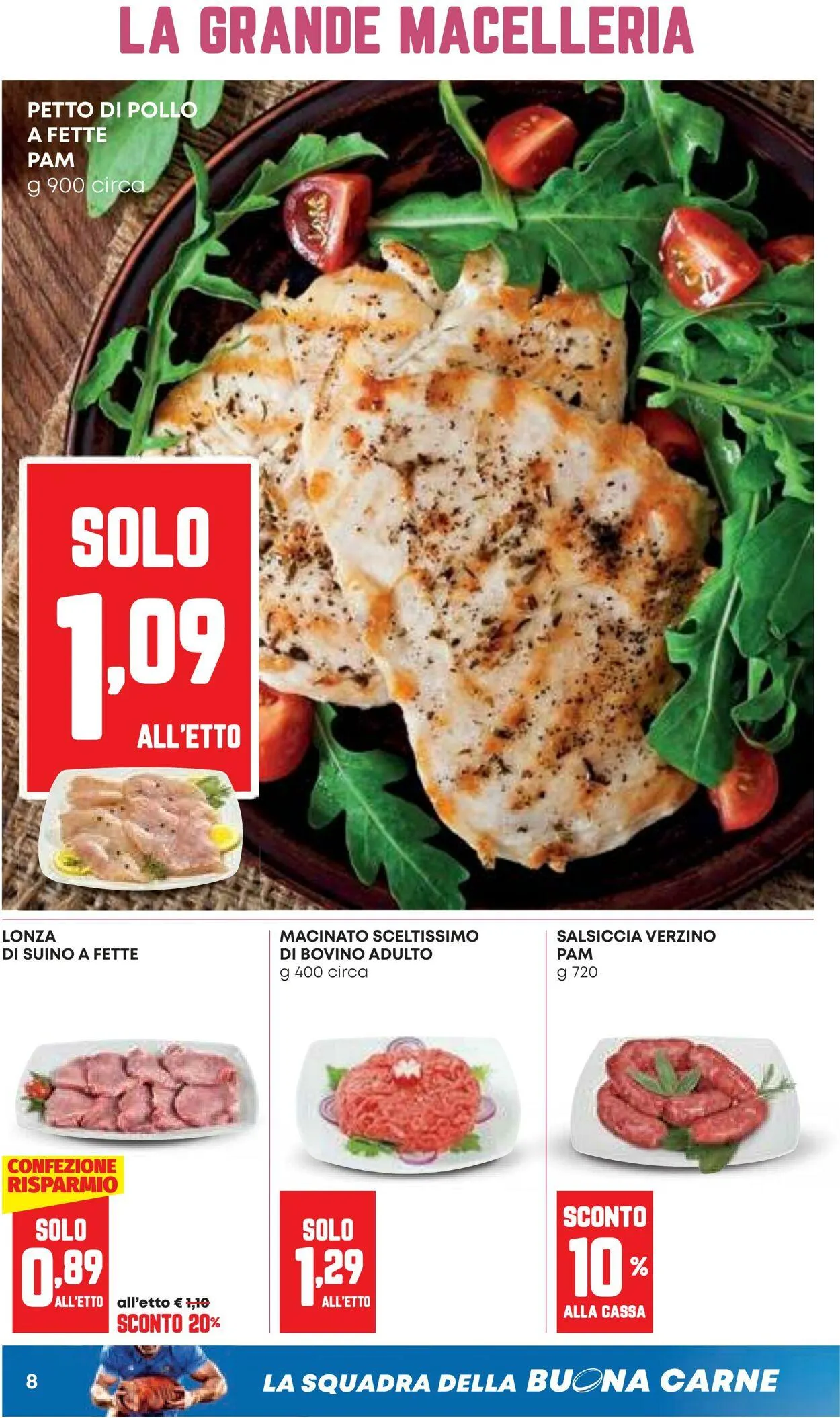 Pam Panorama Volantino attuale da 14 agosto a 28 agosto di 2025 - Pagina del volantino 8