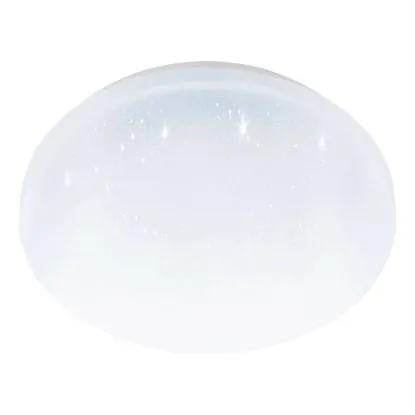 Applique/Plafoniera LED Pogliola-E 1250 lm bianco neutro Ø 26 x 5,5 cm cristallo