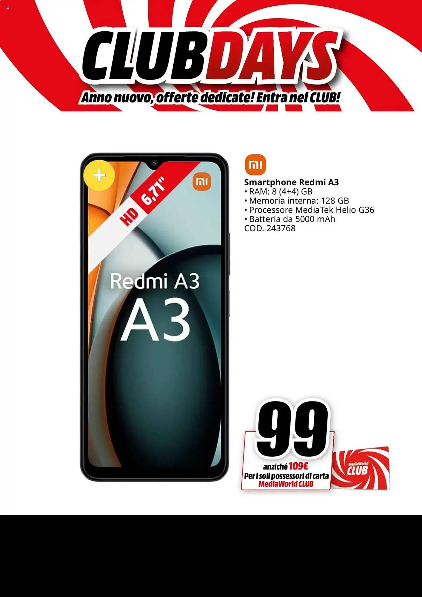 Volantino MediaWorld da 26 dicembre a 3 gennaio di 2025 - Pagina del volantino 8