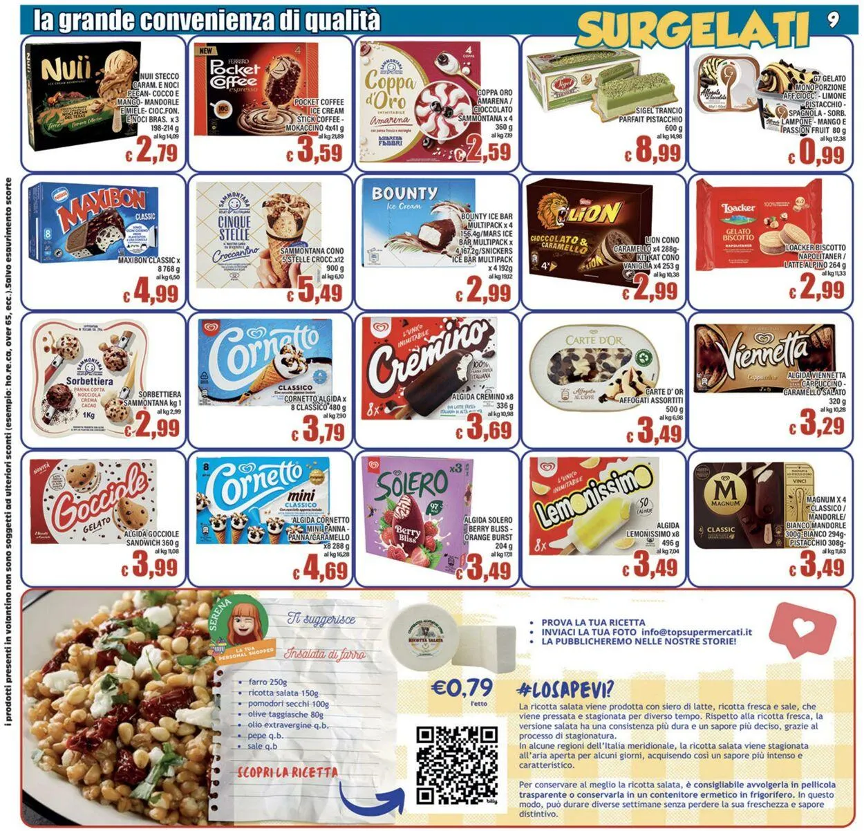 Top Supermercati Volantino attuale da 25 settembre a 9 ottobre di 2025 - Pagina del volantino 9