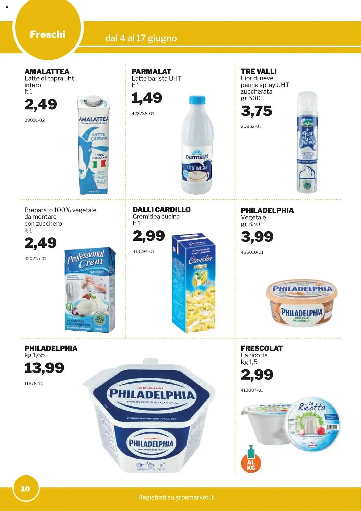 Volantino GrosMarket da 4 giugno a 17 giugno di 2025 - Pagina del volantino 10