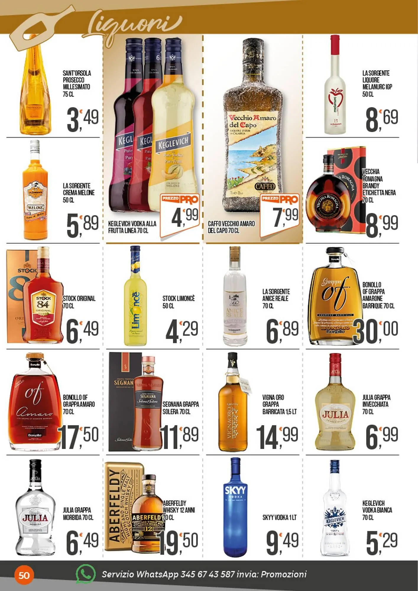 Volantino Cash pro da 24 marzo a 6 aprile di 2025 - Pagina del volantino 50