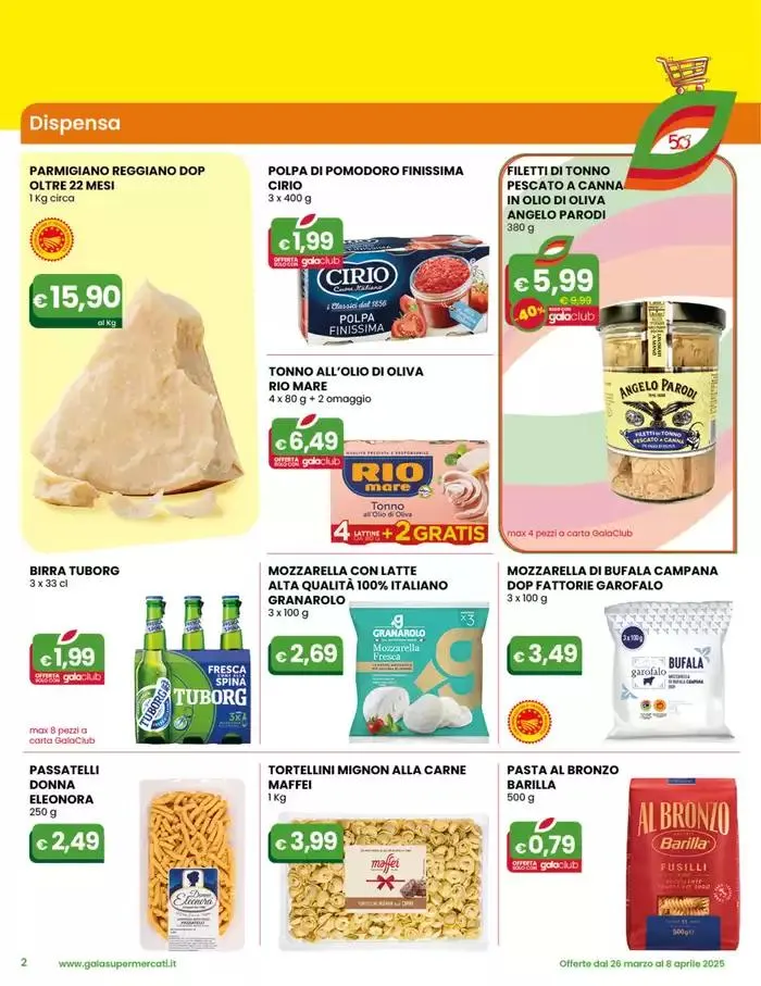Gran risparmio da 26 marzo a 8 aprile di 2025 - Pagina del volantino 2