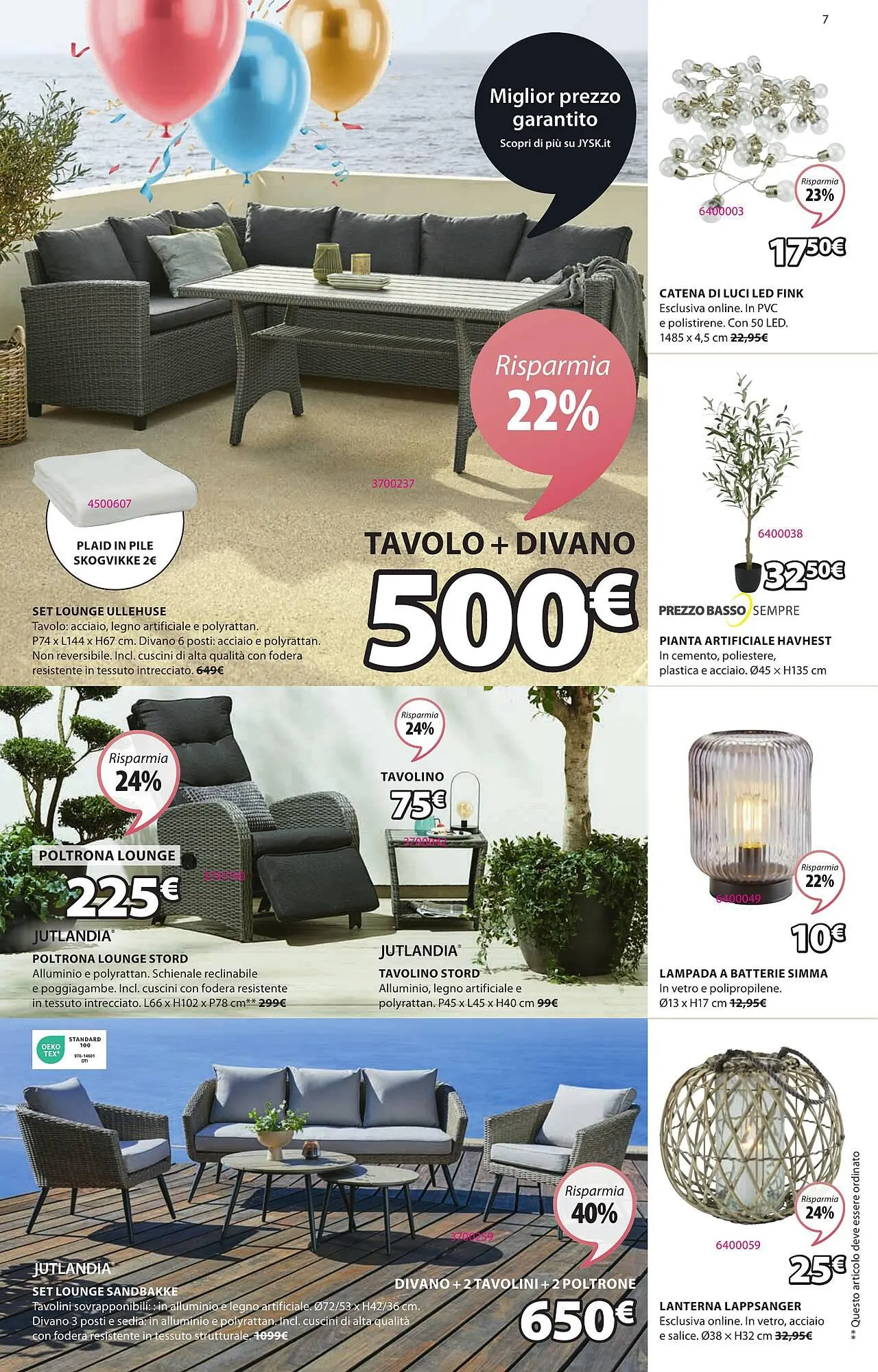 Volantino JYSK da 21 marzo a 1 maggio di 2024 - Pagina del volantino 7