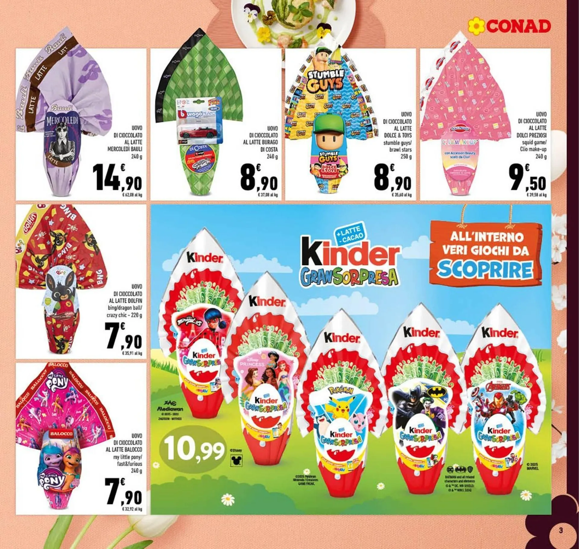 Volantino Conad da 9 aprile a 19 aprile di 2025 - Pagina del volantino 3