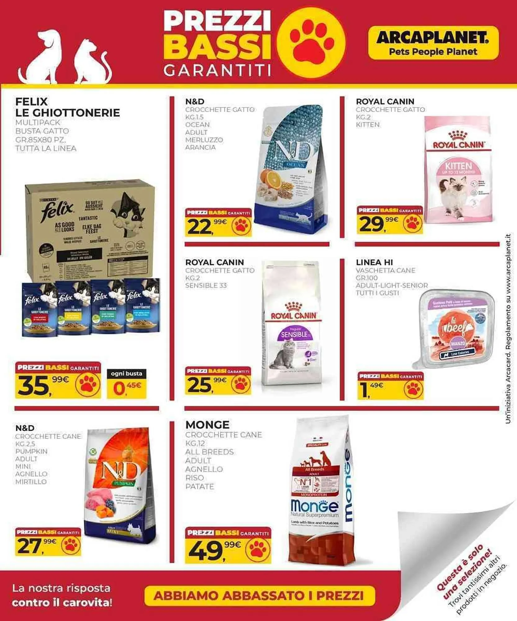 Volantino Arcaplanet da 16 marzo a 8 aprile di 2026 - Pagina del volantino 35