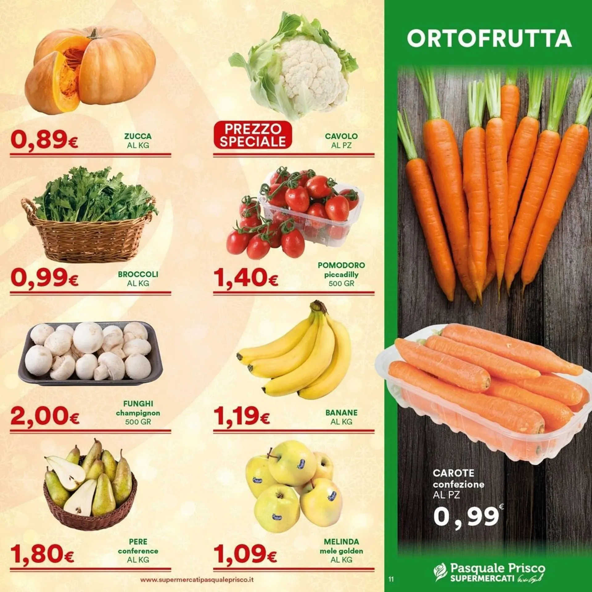 Volantino Supermercati Pasquale Prisco da 1 dicembre a 14 dicembre di 2025 - Pagina del volantino 11