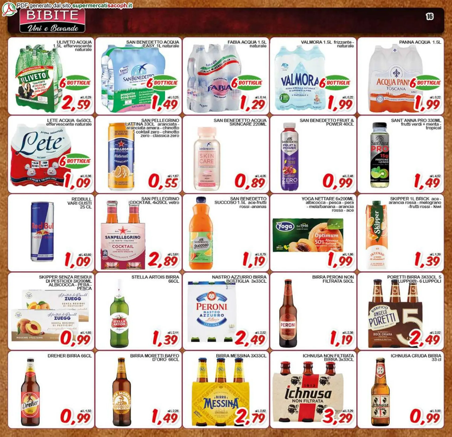 Volantino Sacoph da 24 novembre a 4 dicembre di 2023 - Pagina del volantino 16